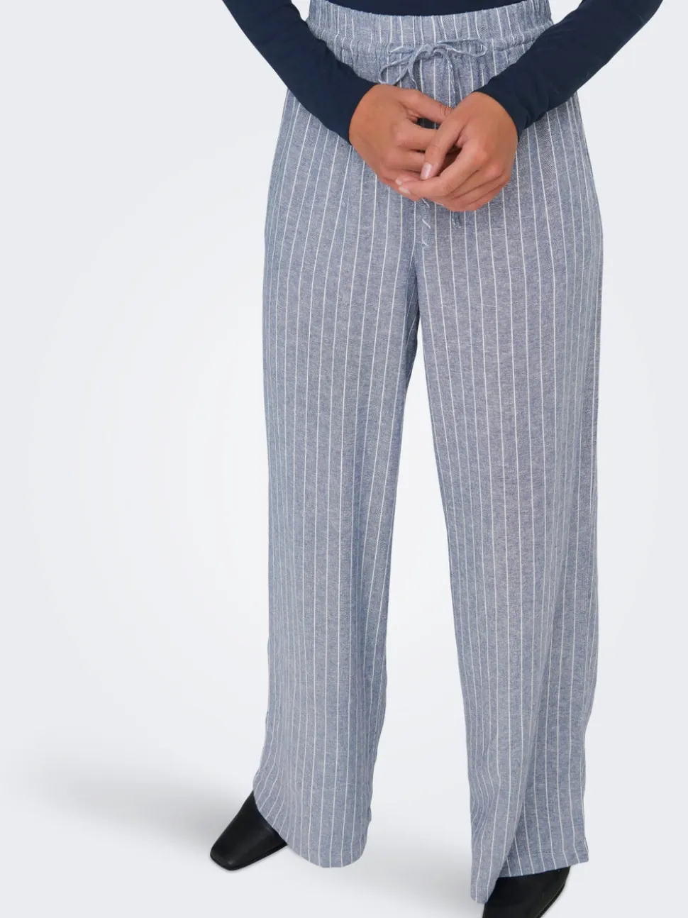 ONLLUDO Loose Fit Lino Pantaloni