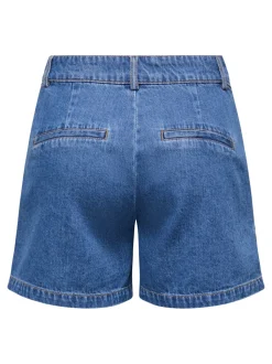 ONLLUKA Vita media Loose Fit Bermuda in jeans