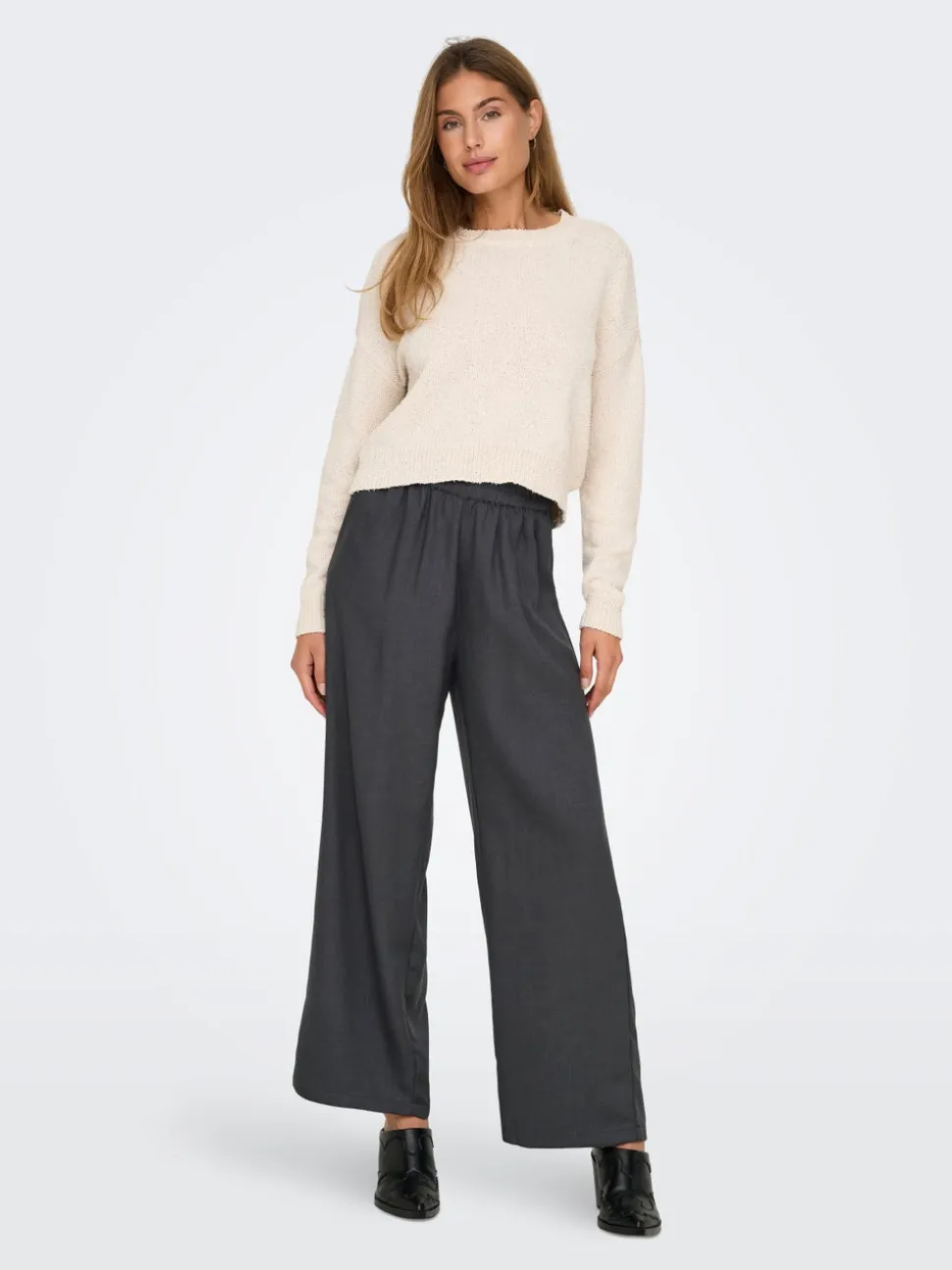 ONLLULU Regular Fit Pantaloni a gamba larga