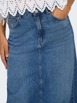 ONLLUMI Denim Gonna in jeans Gonna midi