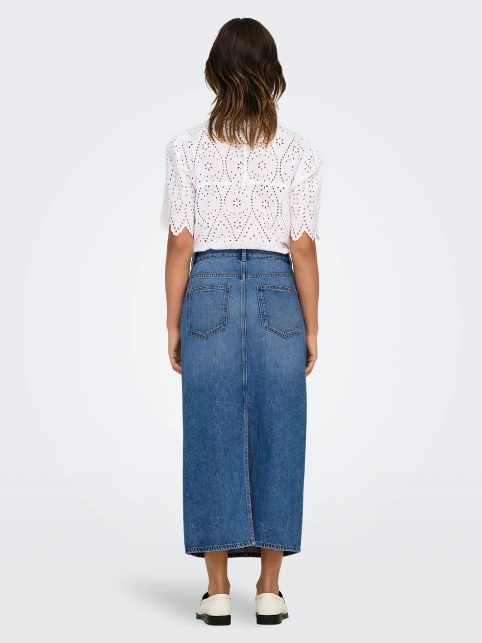 ONLLUMI Denim Gonna in jeans Gonna midi
