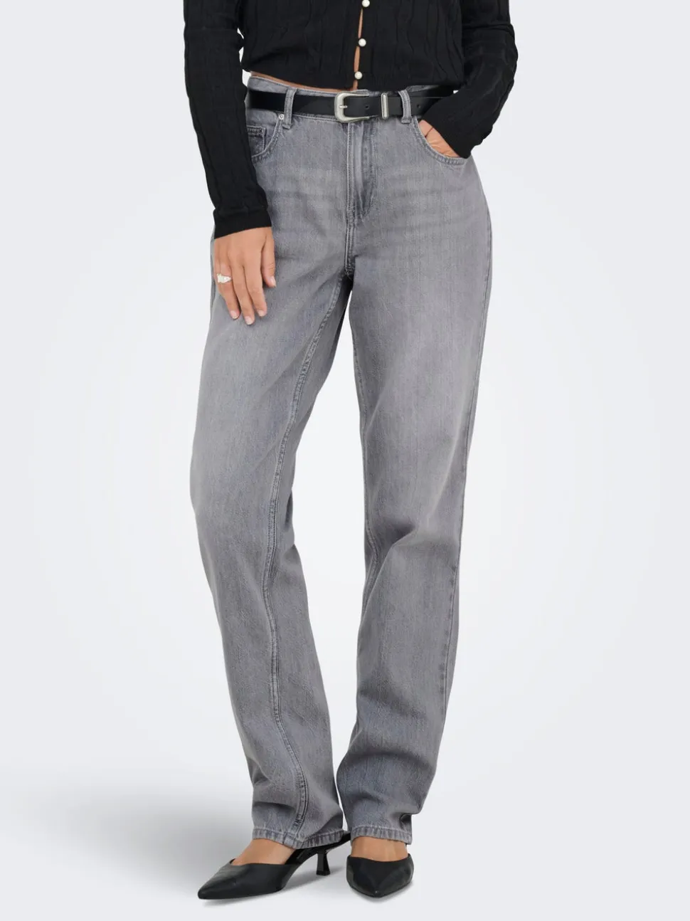 ONLLUMI Vita media Mom Fit Jeans