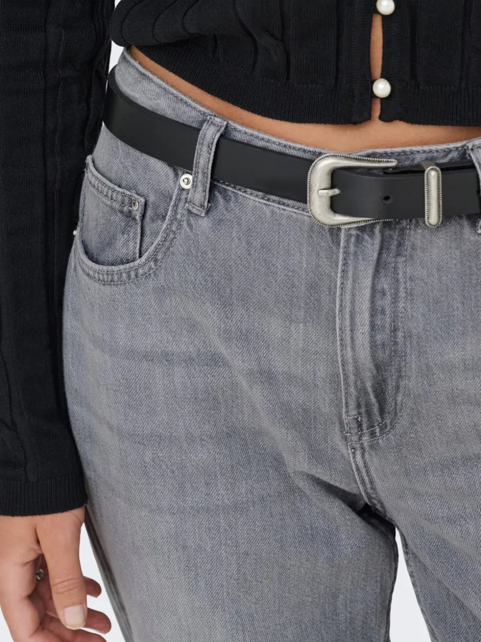 ONLLUMI Vita media Mom Fit Jeans