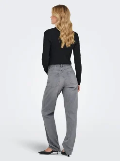 ONLLUMI Vita media Mom Fit Jeans