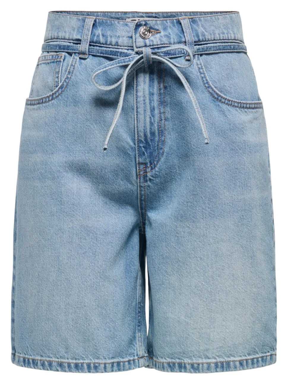ONLLUMI Vita media Wide Leg Fit Bermuda in jeans