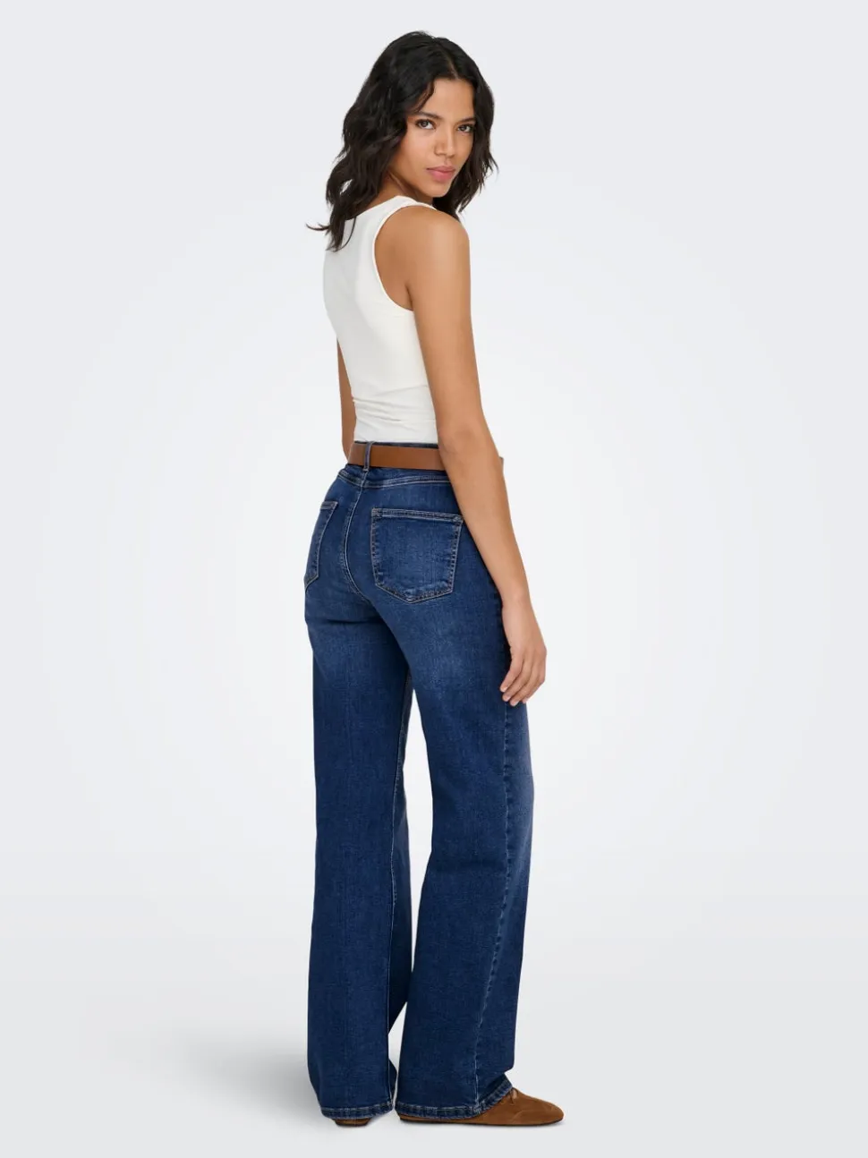 ONLLUNA Vita alta Wide Leg Fit Jeans