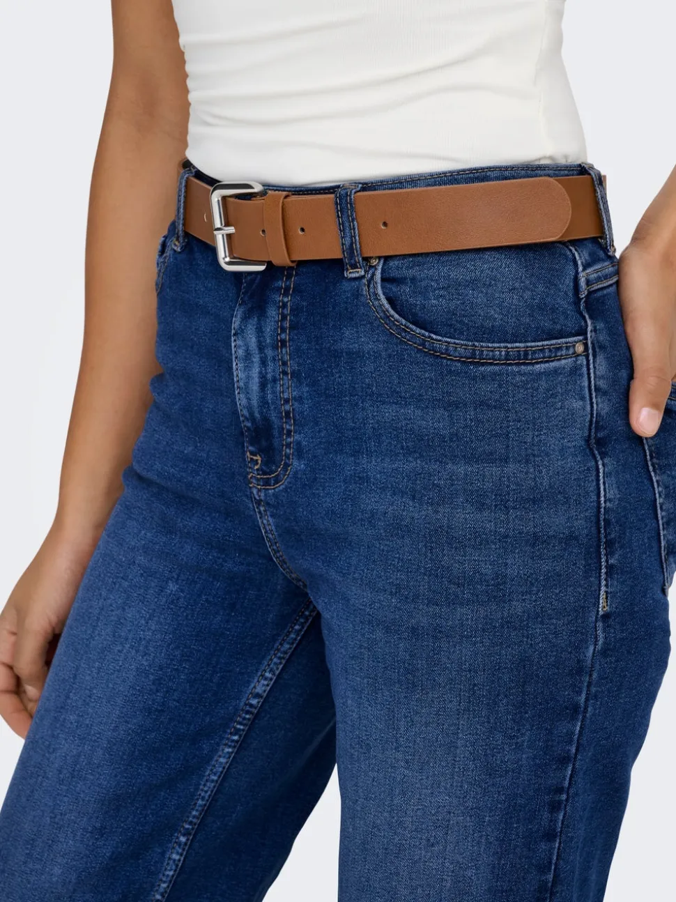 ONLLUNA Vita alta Wide Leg Fit Jeans