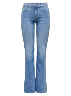 ONLLUSH Vita media Retro Flared Fit Jeans