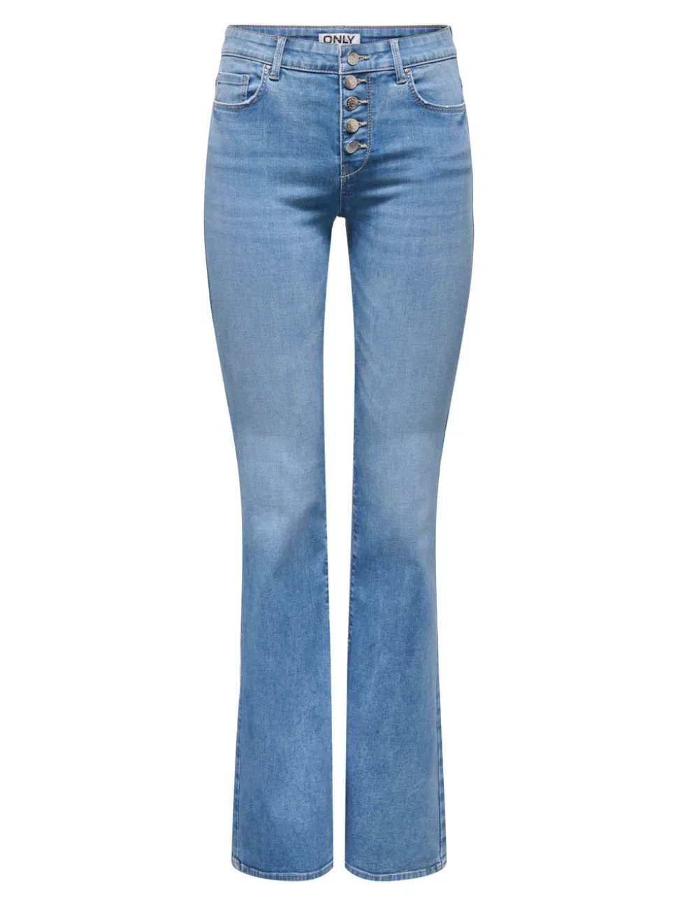 ONLLUSH Vita molto bassa Retro Flared Fit Jeans