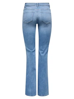ONLLUSH Vita molto bassa Retro Flared Fit Jeans