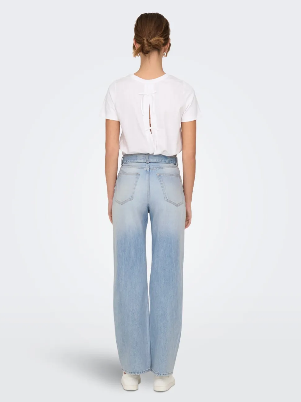 ONLMADDIE Vita alta Wide Leg Fit Jeans