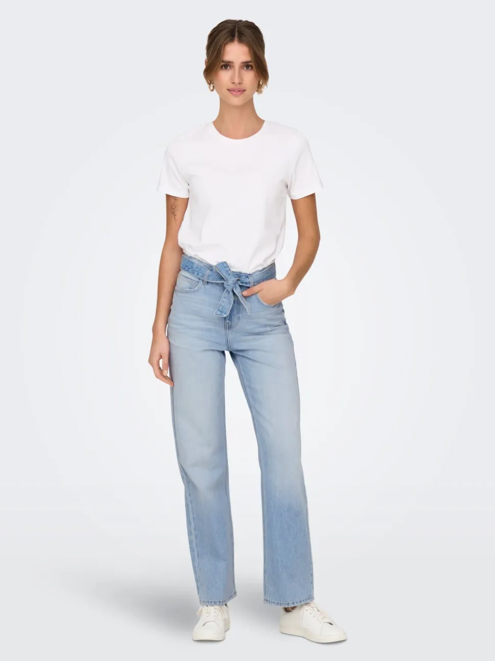 ONLMADDIE Vita alta Wide Leg Fit Jeans