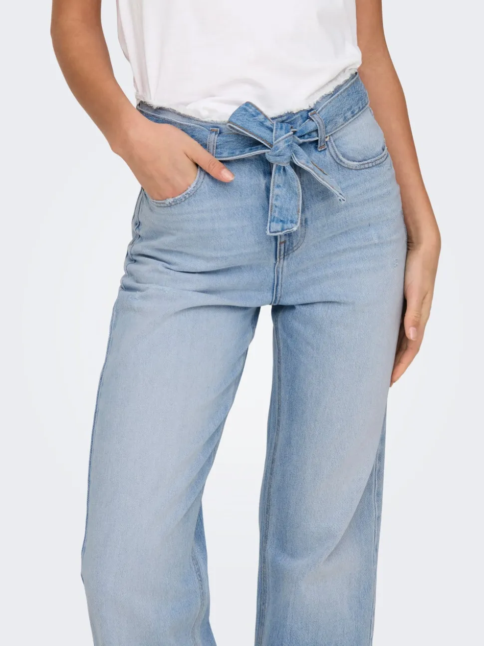 ONLMADDIE Vita alta Wide Leg Fit Jeans