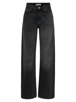 ONLMADDIE-O Vita alta Wide Leg Fit Jeans