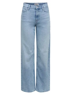 ONLMADDIE-O Vita alta Wide Leg Fit Jeans