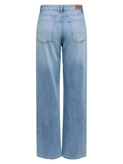 ONLMADDIE-O Vita alta Wide Leg Fit Jeans