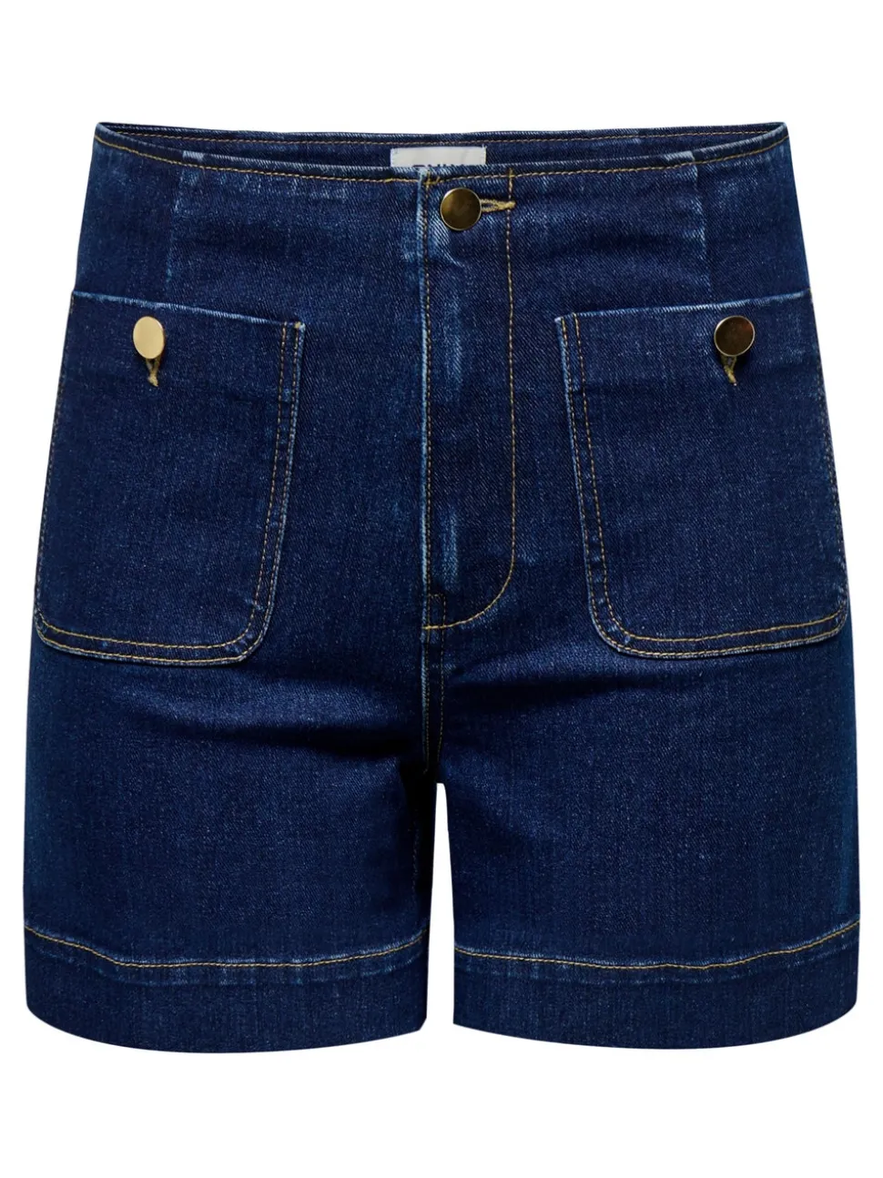 ONLMADELINE Vita alta Regular Fit Bermuda in jeans
