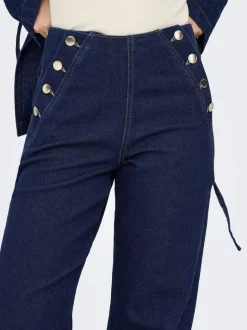 ONLMADELINE Vita alta Wide Leg Fit Jeans