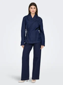 ONLMADELINE Vita alta Wide Leg Fit Jeans