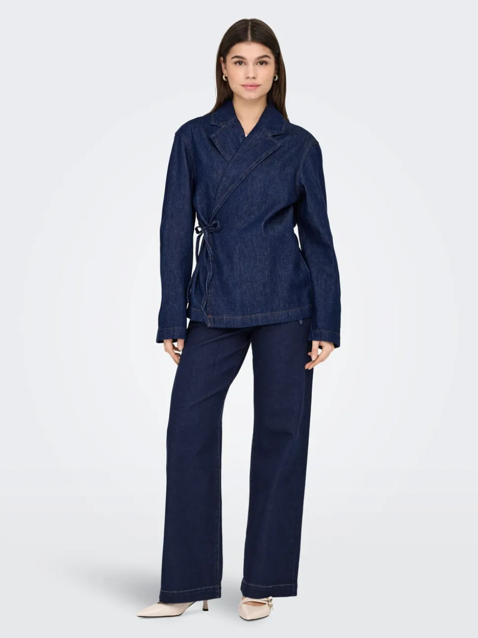 ONLMADELINE Vita alta Wide Leg Fit Jeans