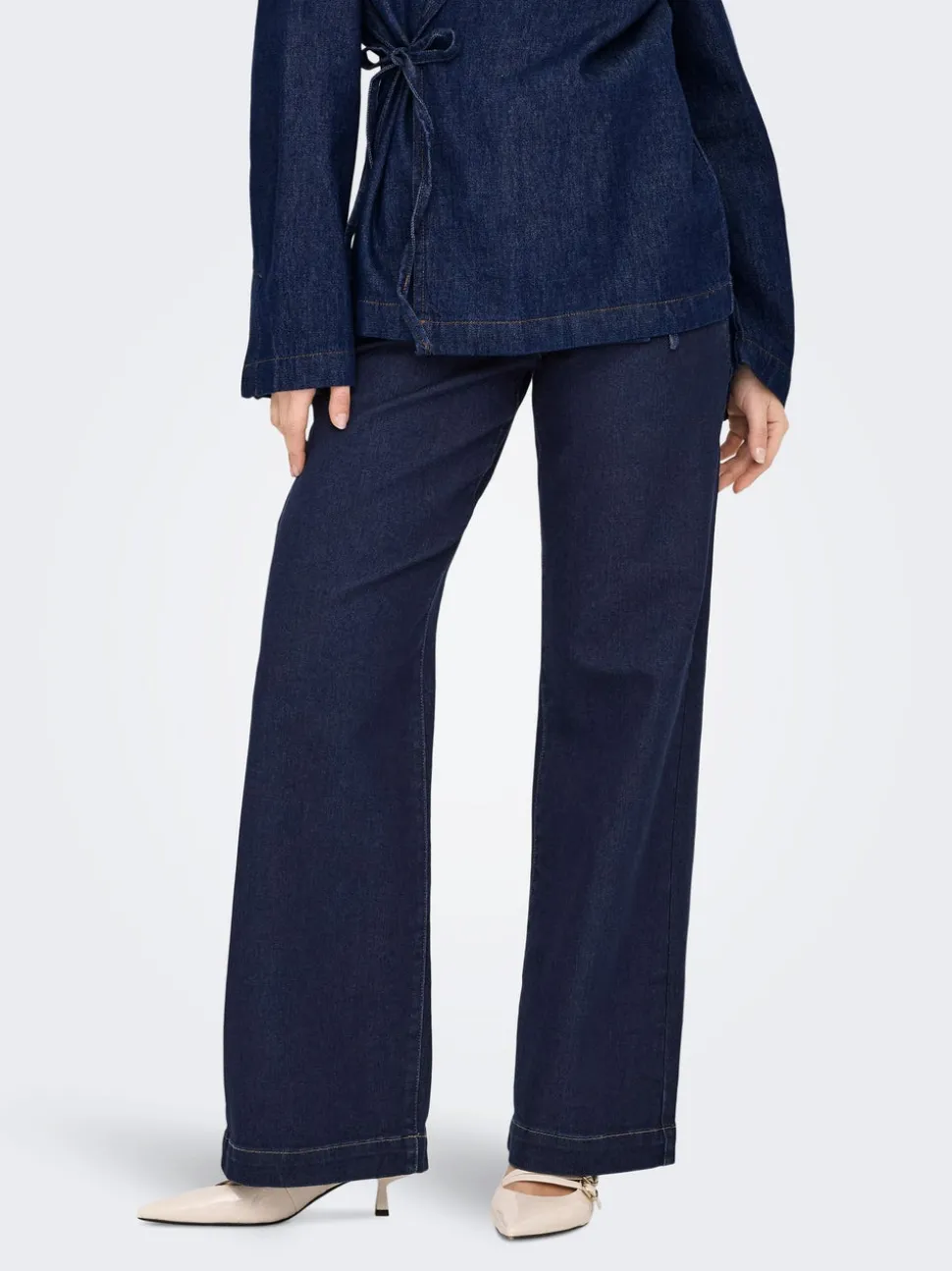 ONLMADELINE Vita alta Wide Leg Fit Jeans