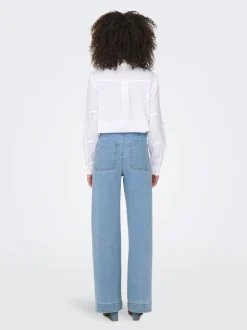 ONLMADELINE Vita alta Wide Leg Fit Jeans
