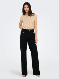 ONLMADELINE Vita alta Wide Leg Fit Jeans