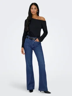 ONLMADISON Vita alta Flared Fit Jeans