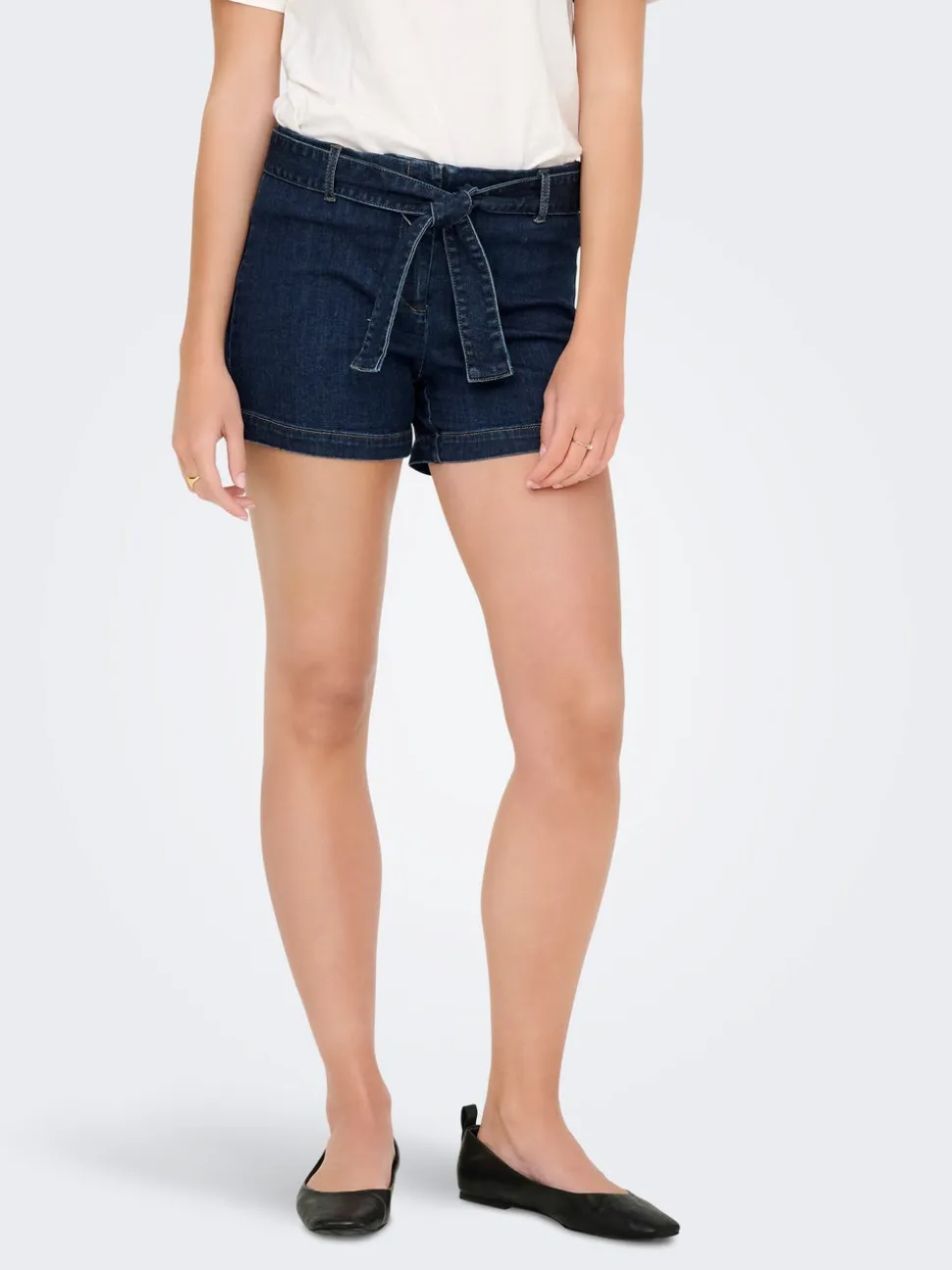 ONLMADISON Vita alta Regular Fit Bermuda in jeans