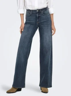 ONLMADISON Vita alta Wide Leg Fit Jeans