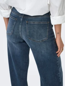 ONLMADISON Vita alta Wide Leg Fit Jeans
