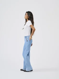 ONLMADISON Vita alta Wide Leg Fit Jeans