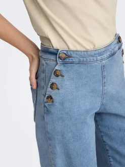 ONLMADISON Vita alta Wide Leg Fit Jeans