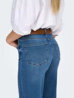 ONLMADISON Vita alta Wide Leg Fit Jeans