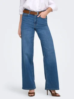 ONLMADISON Vita alta Wide Leg Fit Jeans