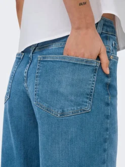 ONLMADISON Vita alta Wide Leg Fit Jeans