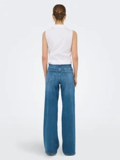 ONLMADISON Vita alta Wide Leg Fit Jeans