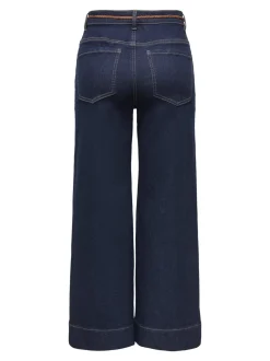 ONLMADISON Vita alta Wide Leg Fit Cropped Jeans