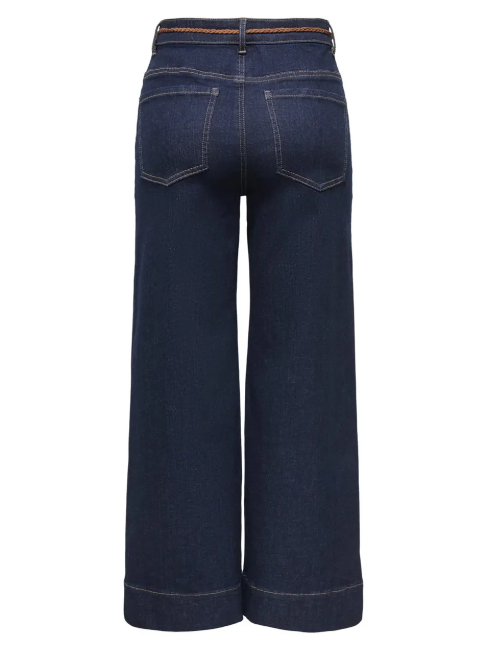 ONLMADISON Vita alta Wide Leg Fit Cropped Jeans