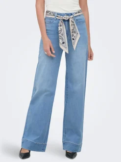 ONLMADISON Vita alta Wide Leg Fit Jeans