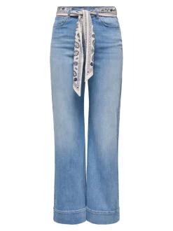 ONLMADISON Vita alta Wide Leg Fit Jeans