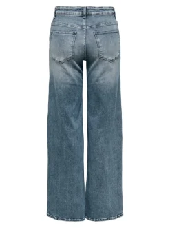 ONLMADISON Vita alta Wide Leg Fit Jeans