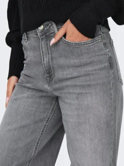 ONLMADISON Vita alta Wide Leg Fit Jeans
