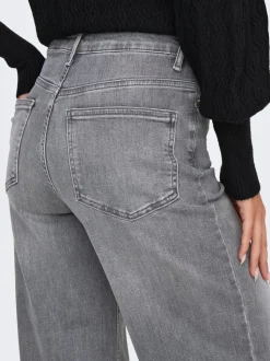 ONLMADISON Vita alta Wide Leg Fit Jeans