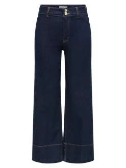 ONLMADISON Vita alta Wide Leg Fit Cropped Jeans
