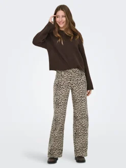 ONLMADISON Vita alta Wide Leg Fit Jeans
