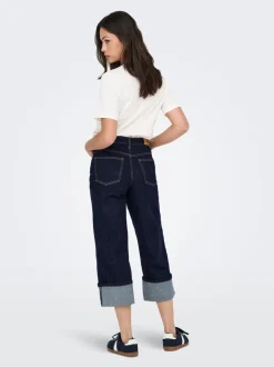ONLMADISON Vita alta Wide Leg Fit Jeans