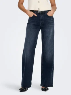 ONLMADISON Vita alta Wide Leg Fit Jeans