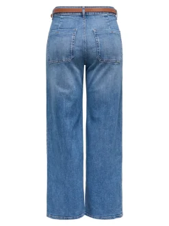 ONLMADISON Vita alta Wide Leg Fit Jeans