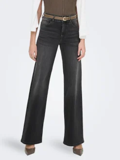 ONLMADISON Vita alta Wide Leg Fit Jeans